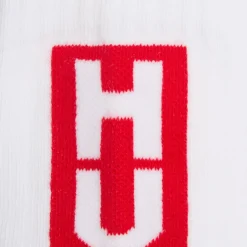 Three-Pack Contrast Logo Socks