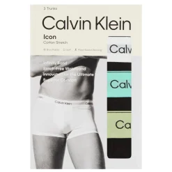 Three-Pack Icon Cotton Stretch Boxers