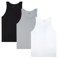 Three-Pack Mixed Colour Tank Tops