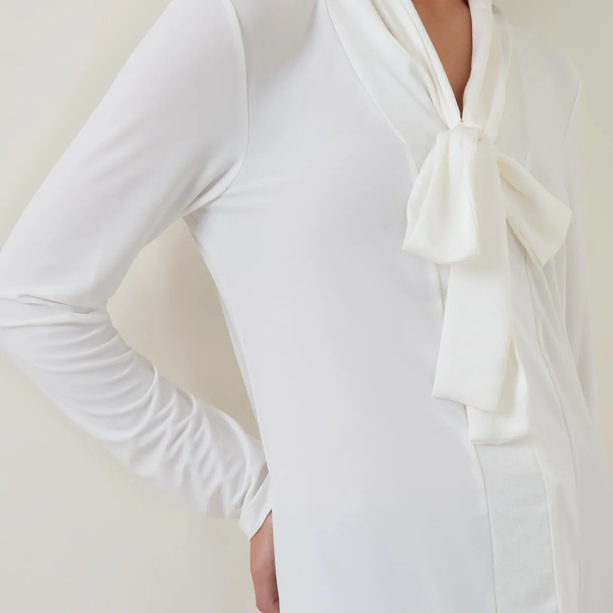 Tie-Neck Tunic