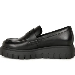 Tikka Leather Wedge Loafers