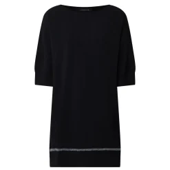 Tipped Knit Mini Dress