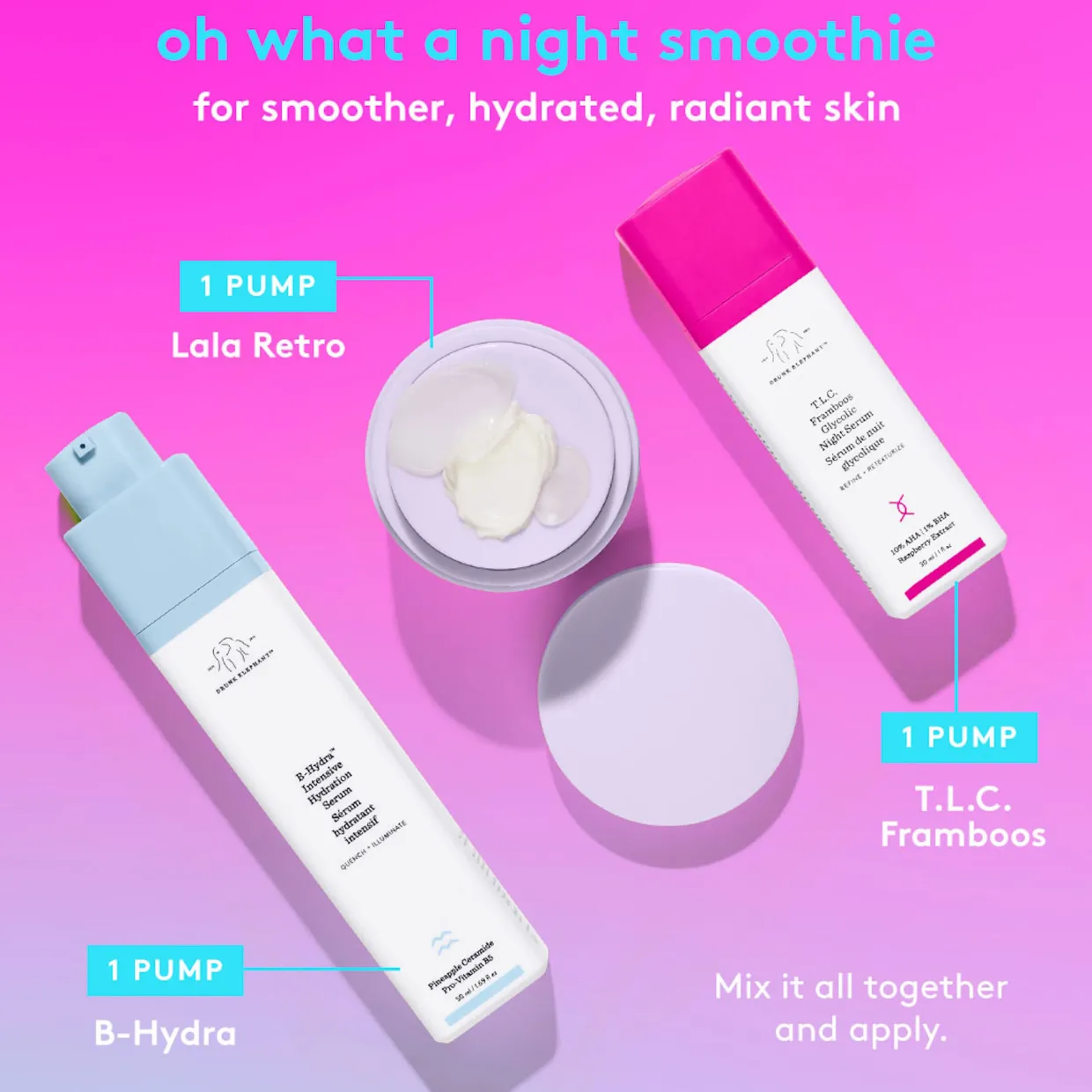 T.L.C. Framboos™ Glycolic Night Serum