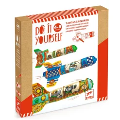 To the Sky Inflatable Plane Colouring Kit