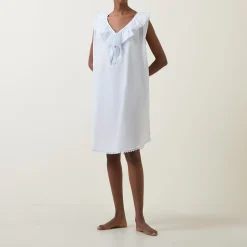 Tomy Ruffle Embellished Night Dress