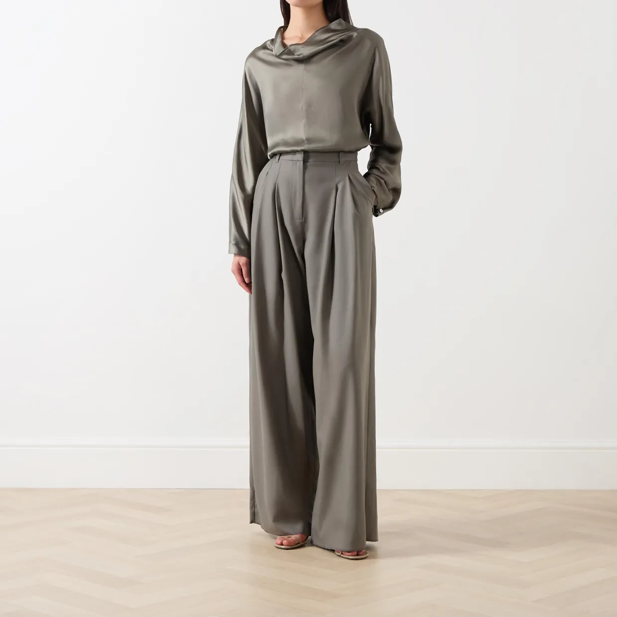 Torba Draped Blouse