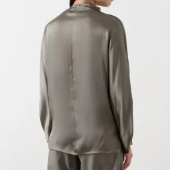 Torba Draped Blouse