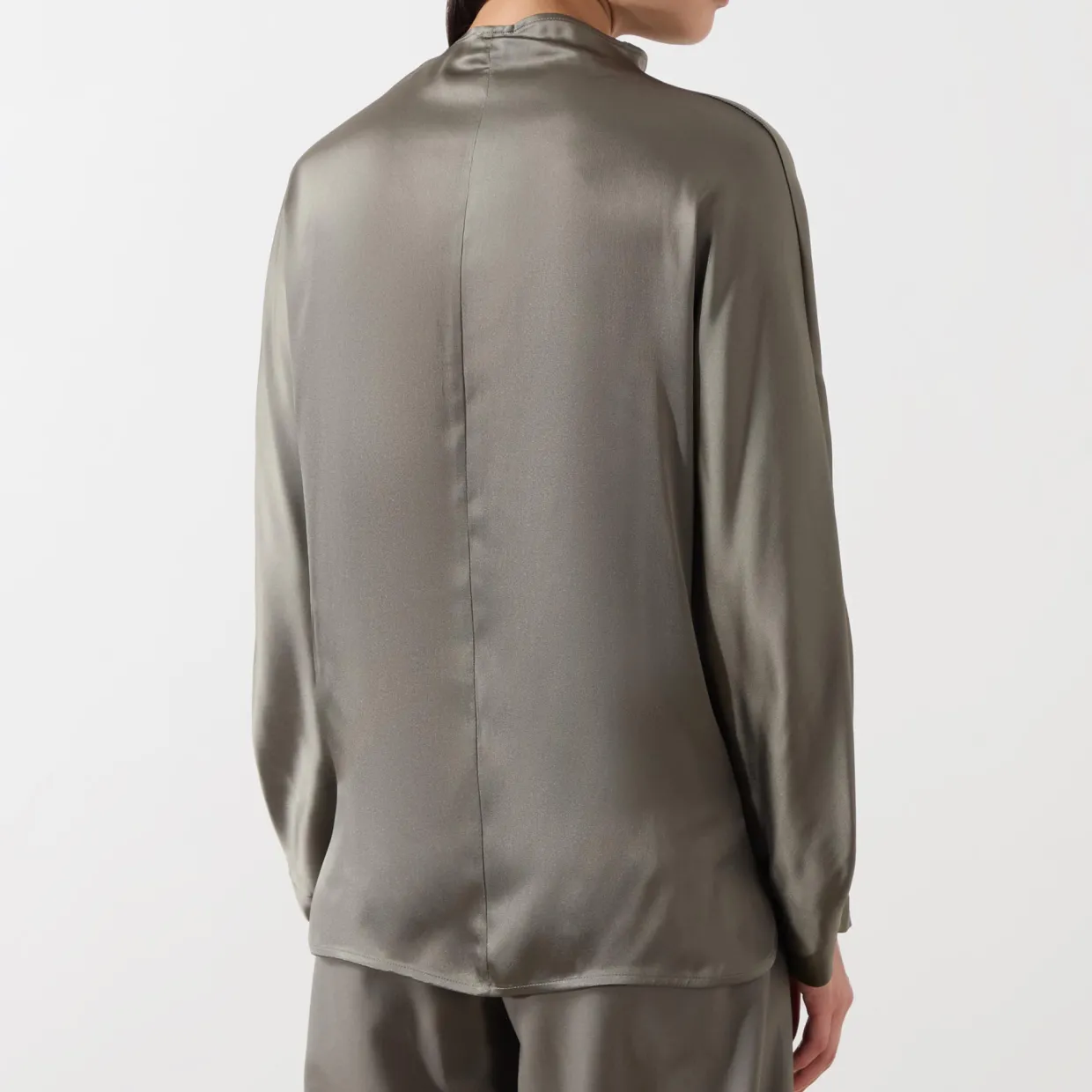 Torba Draped Blouse