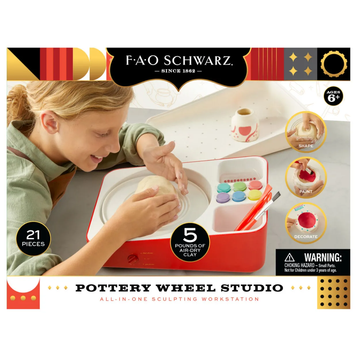 Toy Pottery Wheel Studio
