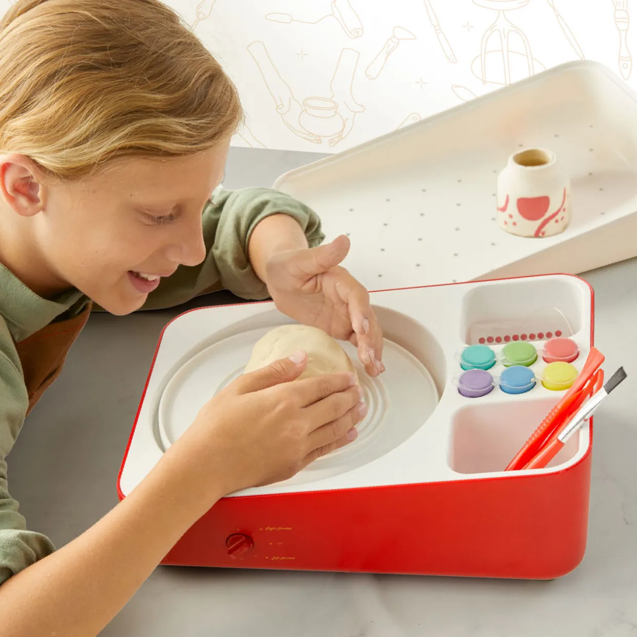 Toy Pottery Wheel Studio
