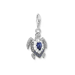 Turtle Sterling Silver Charm Pendant