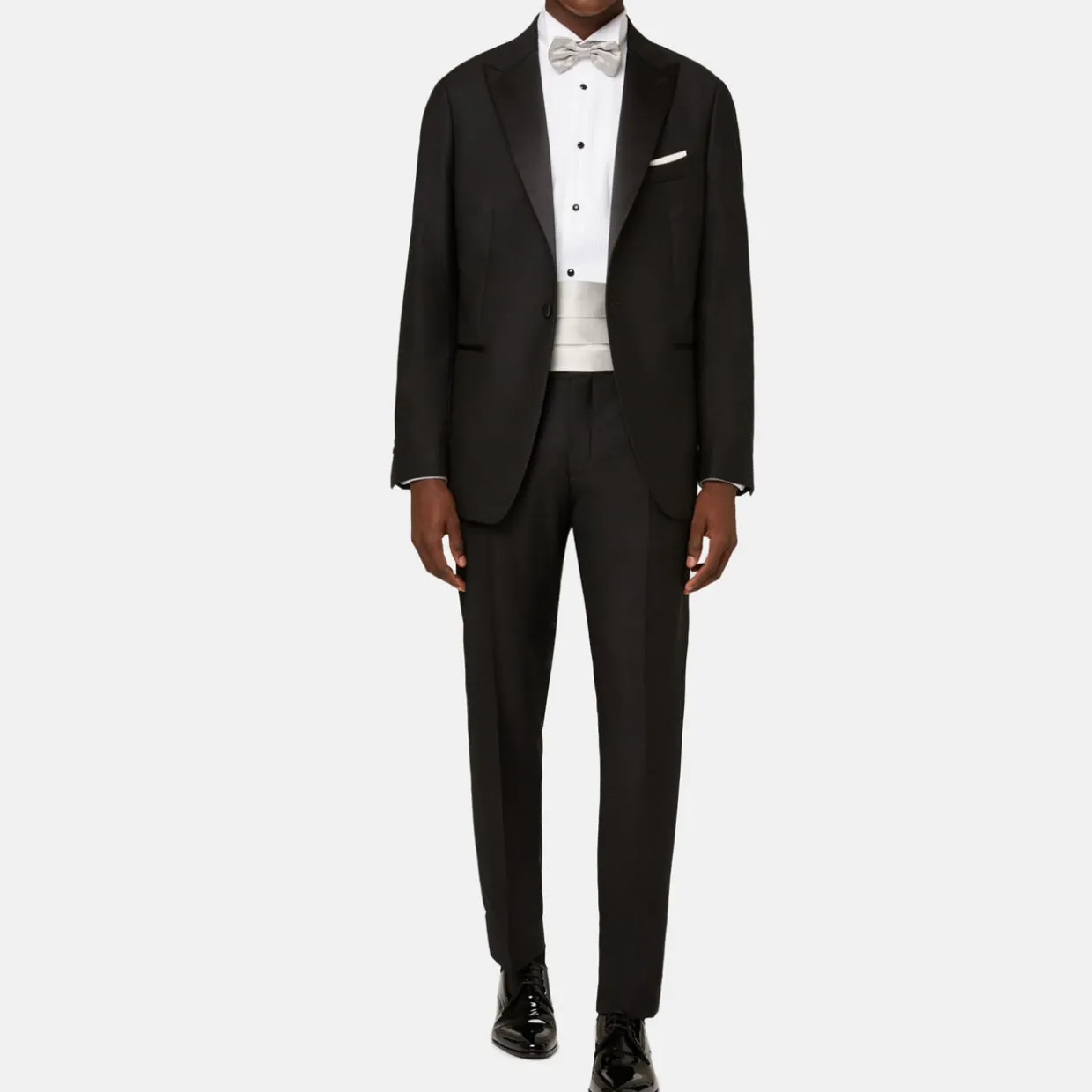 Tuxedo Single-Breasted Blazer