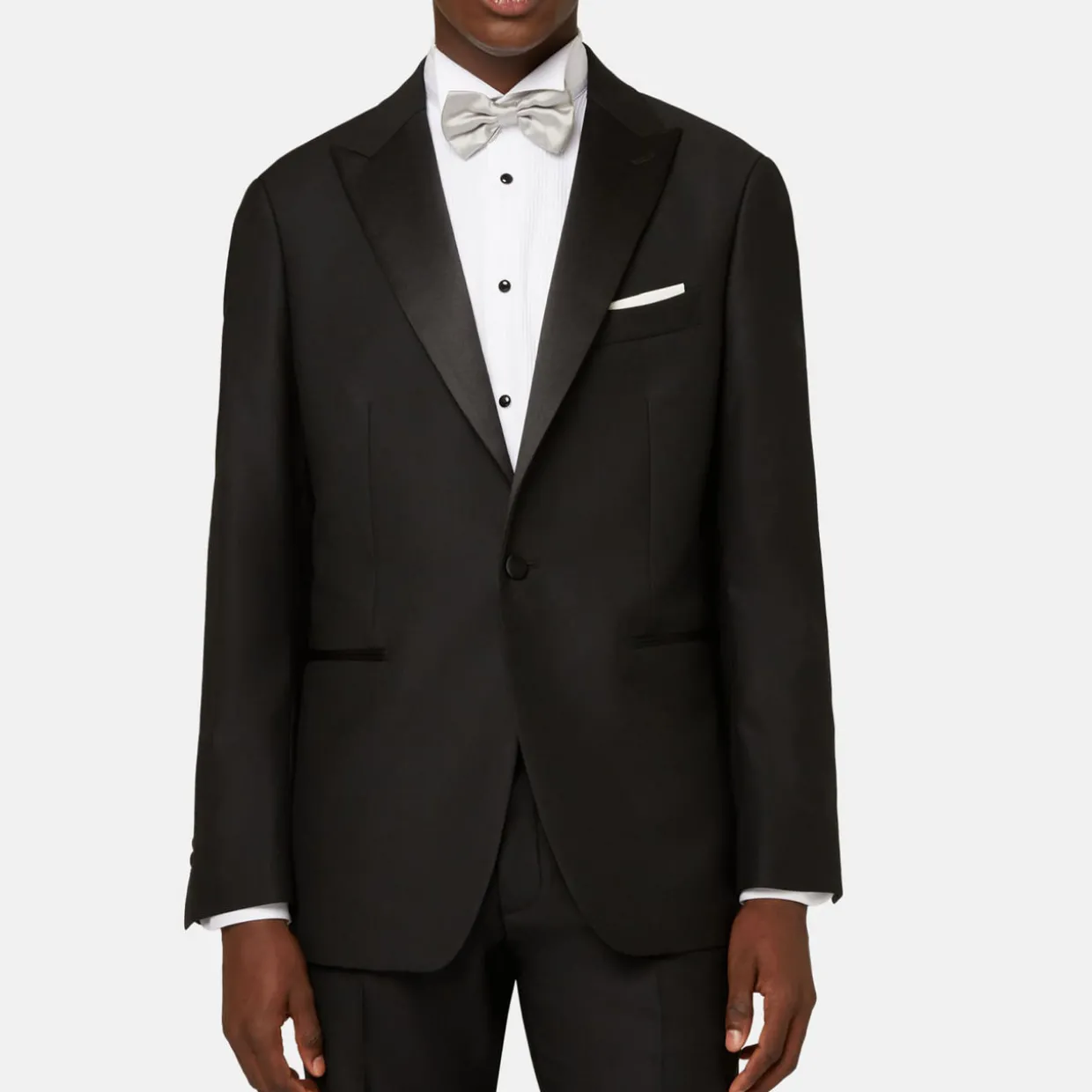 Tuxedo Single-Breasted Blazer