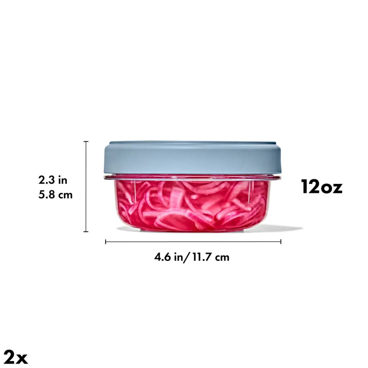 Twist & Stack Two-Piece Container Pack 12oz