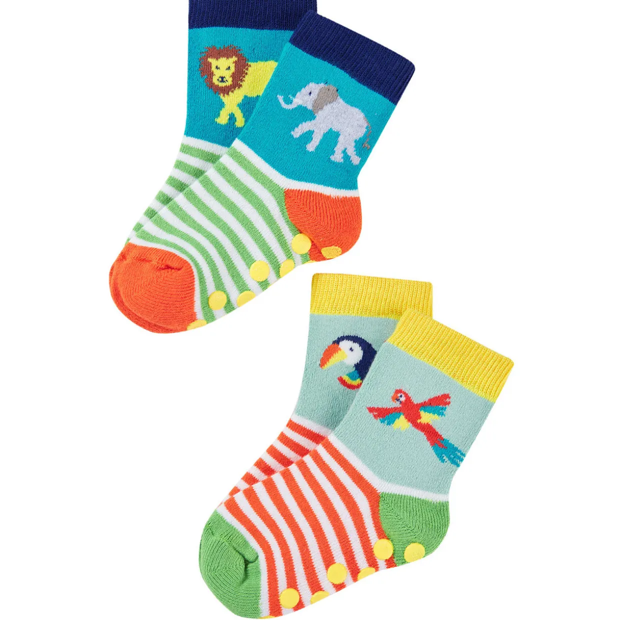Two-Pack Grippy Socks