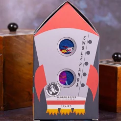 Two-Pack Space Explorer Rocket Socks