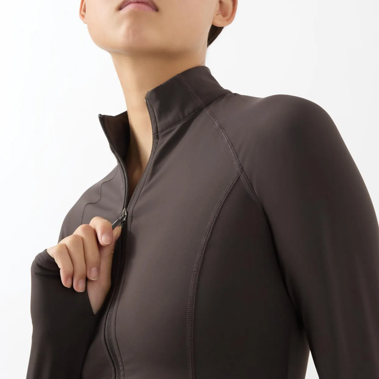 Ultimate Long-Sleeved Zipped Top