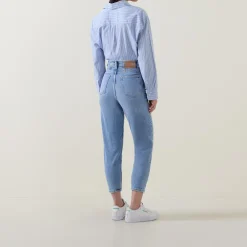 Ultra High-Rise Tapered Mom Jeans