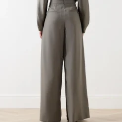 Ulzio High-Rise Wide Leg Trousers