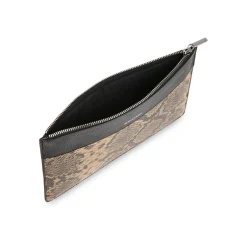 Una Snake Panel Pouch