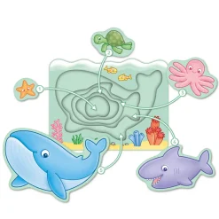 Under The Sea: Wooden Nesting Puzzle