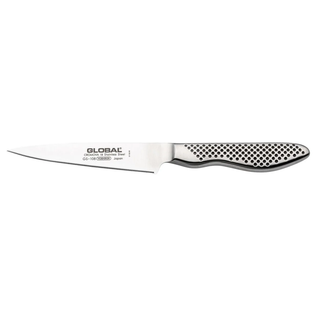 Utility Knife 12cm Serrated Blade