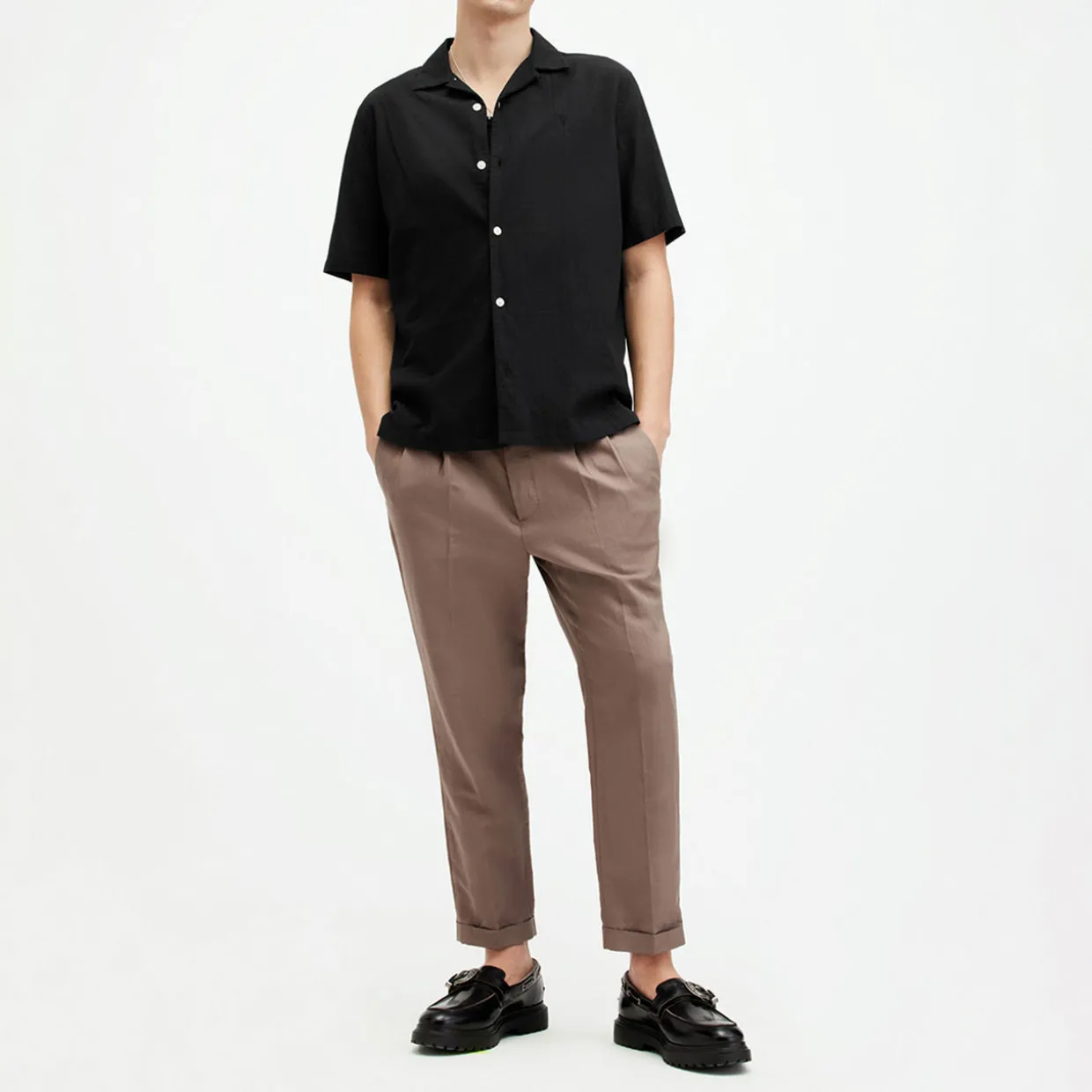 Valley Embroidered Logo Relaxed Fit Shirt