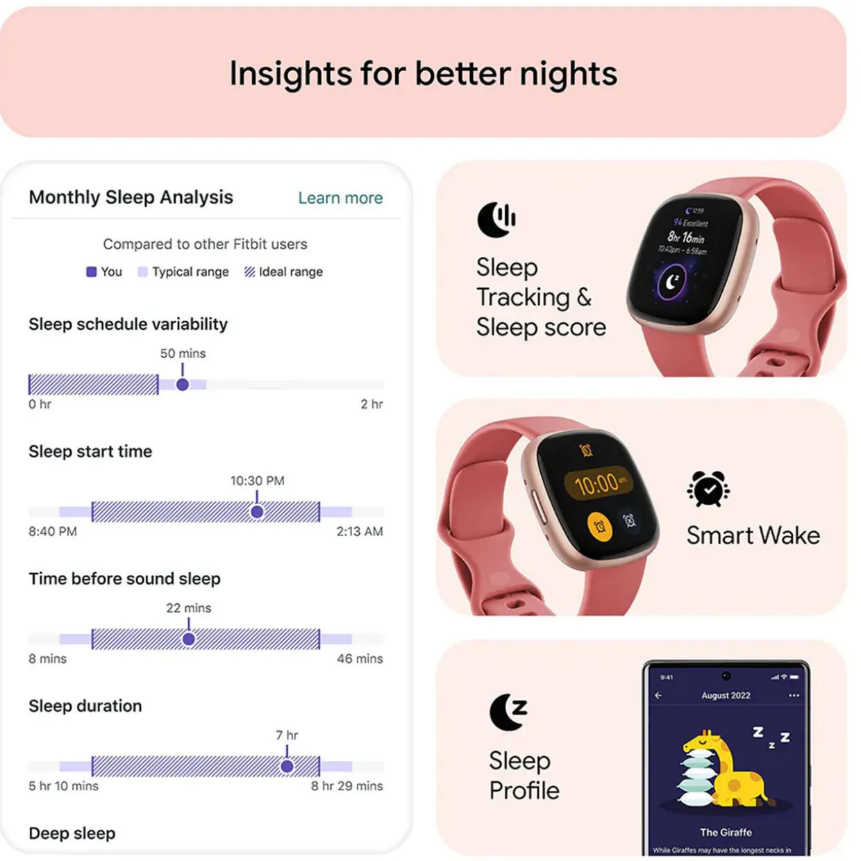 Versa 4 Pink Sand-Copper Rose Smart Watch