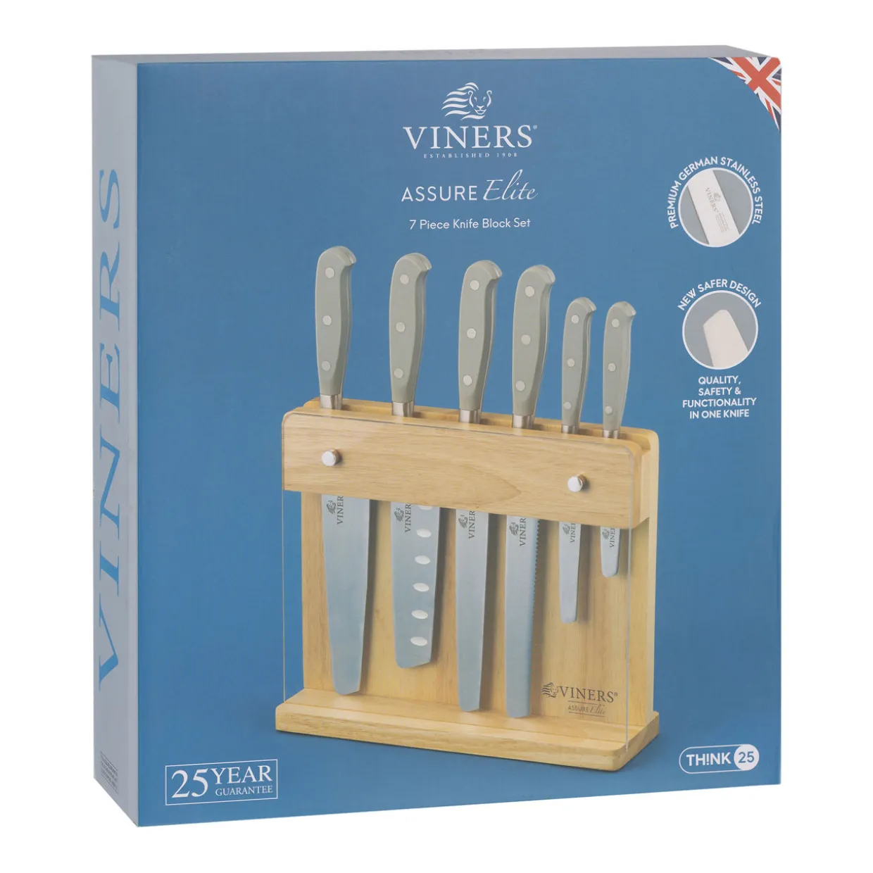 Vin Assure Elite 7 Piece Knife Block Set