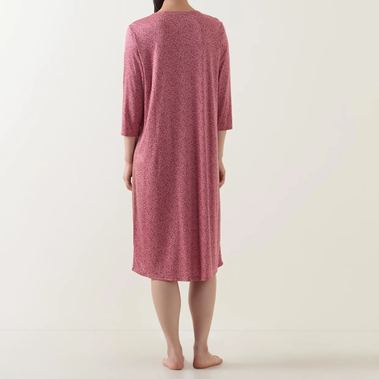 Vines Printed Night Dress