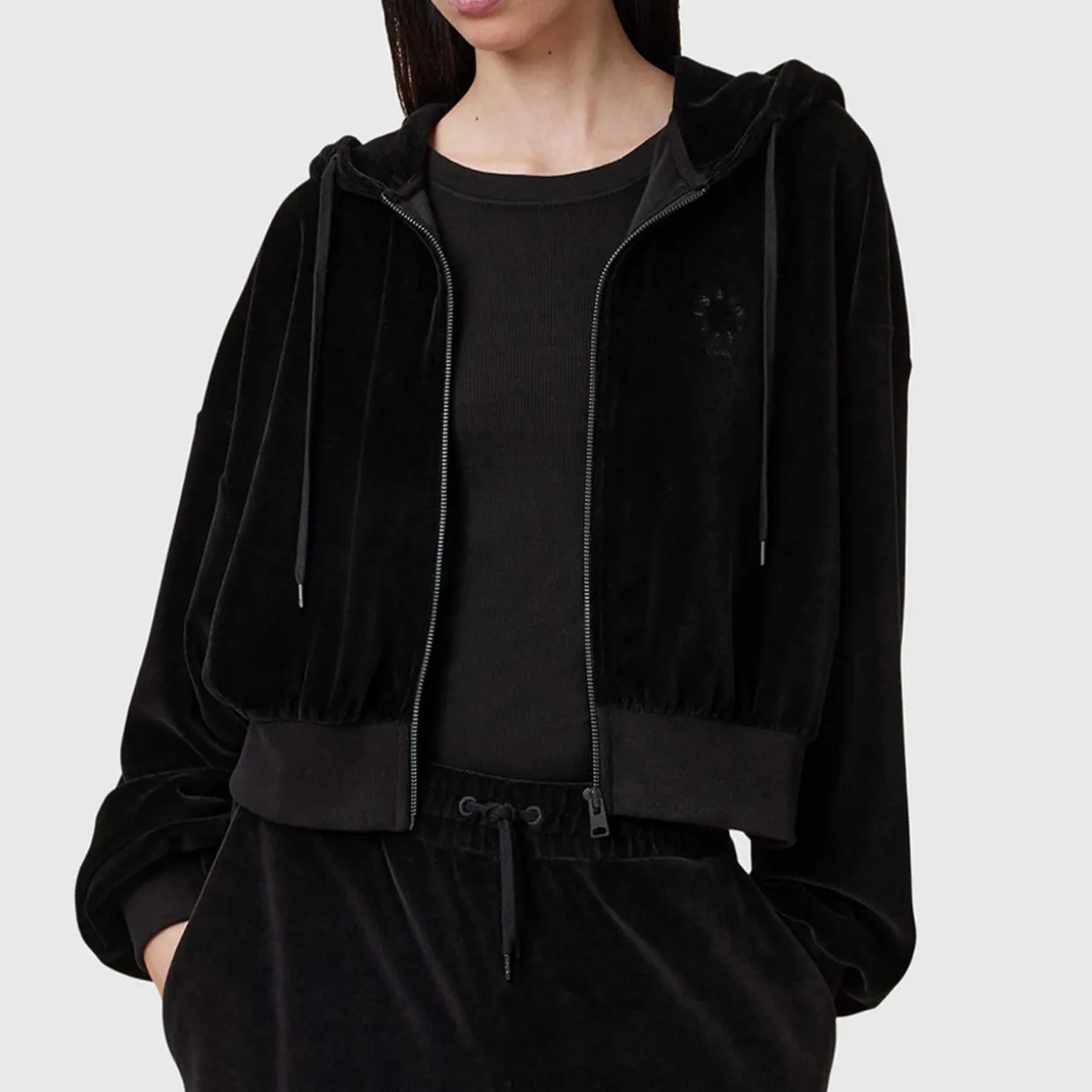 Vinny Velvet Logo Hoodie