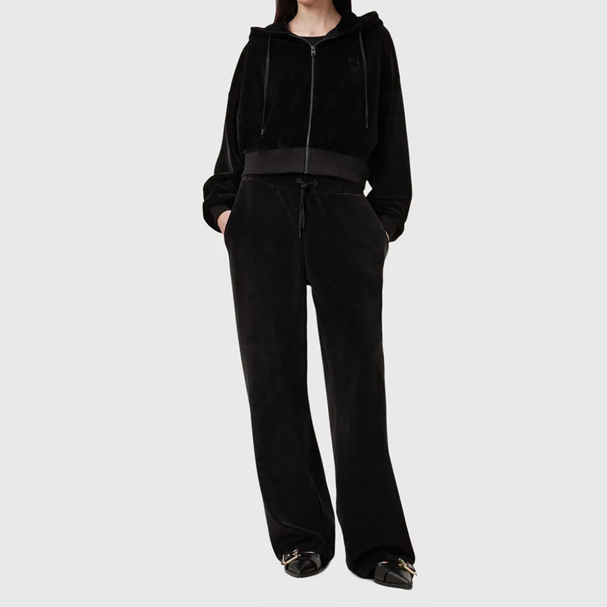 Vinny Velvet Logo Hoodie