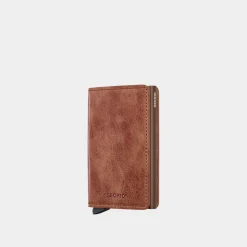 Vintage Leather Slim Wallet
