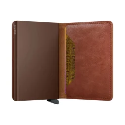 Vintage Leather Slim Wallet
