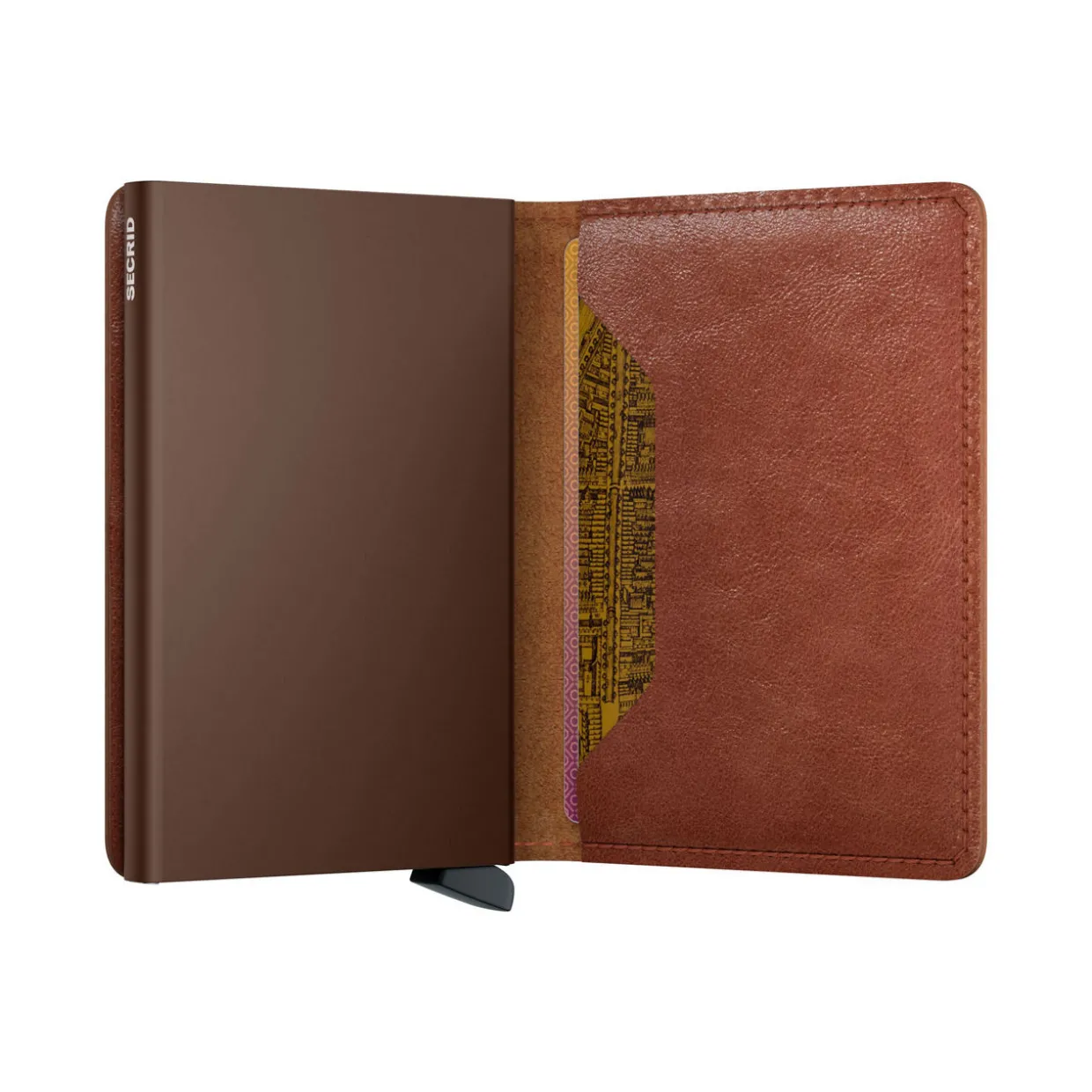Vintage Leather Slim Wallet