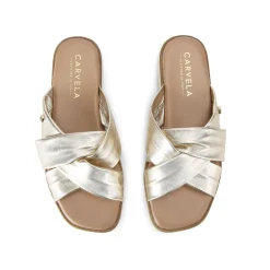 Vita Cross Strap Flat Sandals