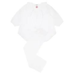Voile Ruffle Pyjama Set