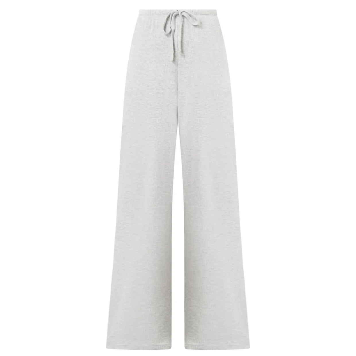 Waffle Straight Leg Sweatpants