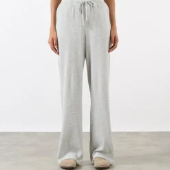 Waffle Straight Leg Sweatpants