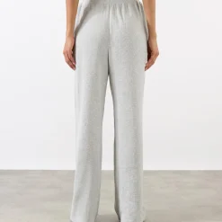 Waffle Straight Leg Sweatpants
