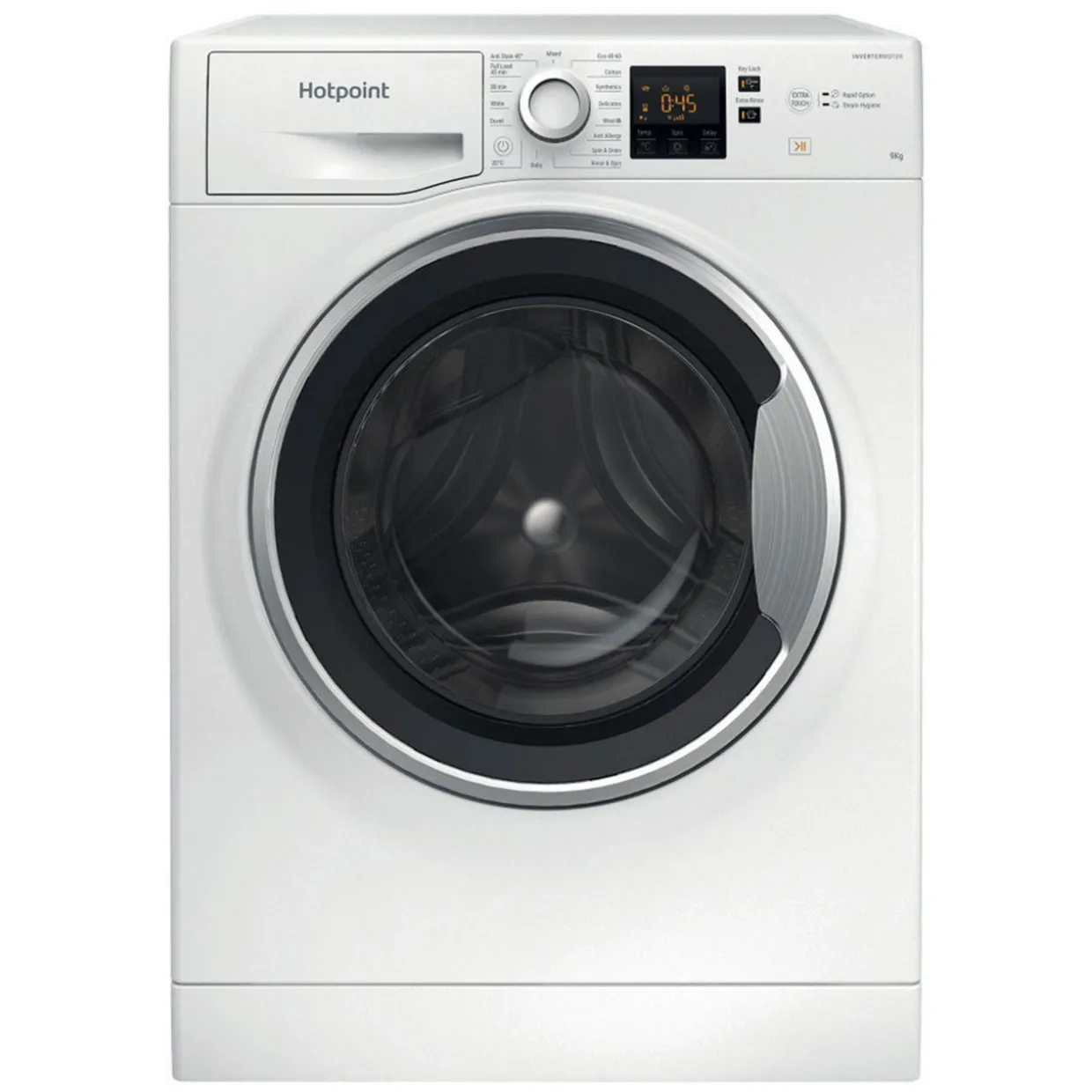 Washer 9kg 1400 RPM White