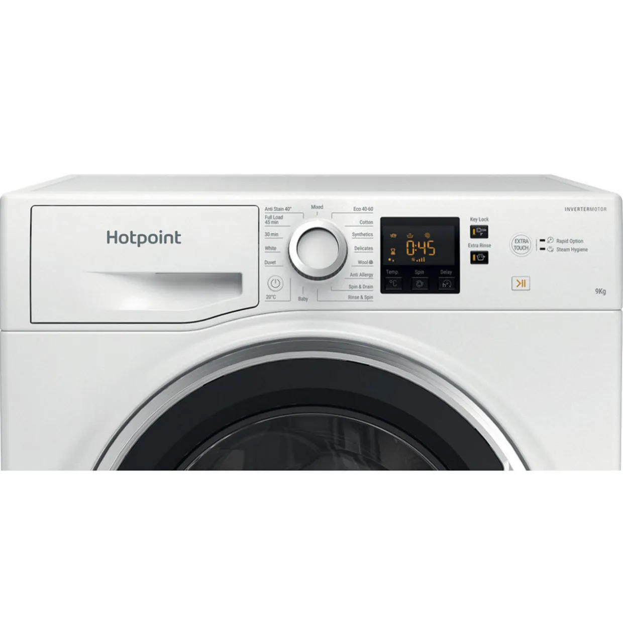 Washer 9kg 1400 RPM White