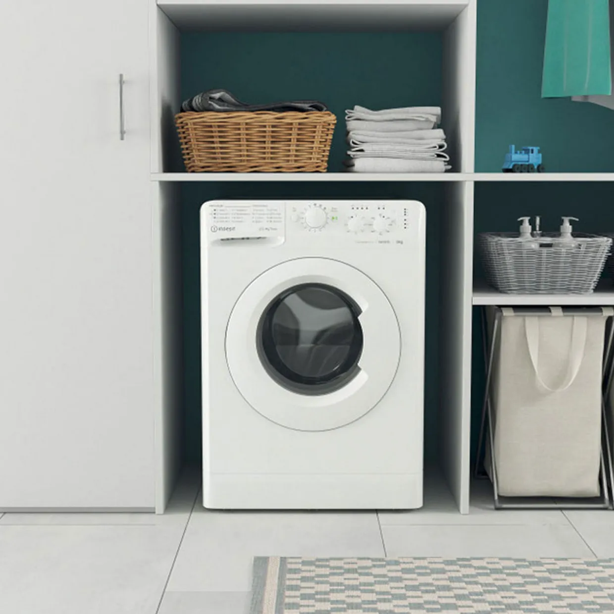 Washer 9kg 1400 RPM White