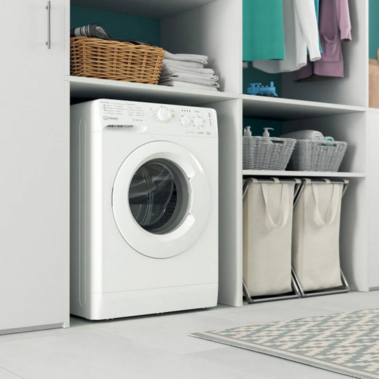 Washer 9kg 1400 RPM White