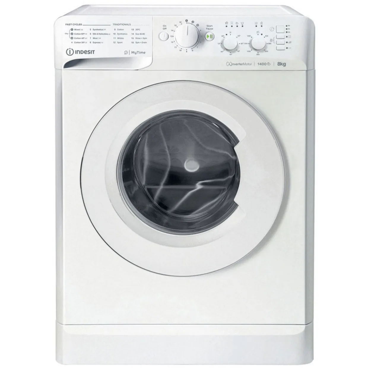 Washer 8kg 1400 RPM White