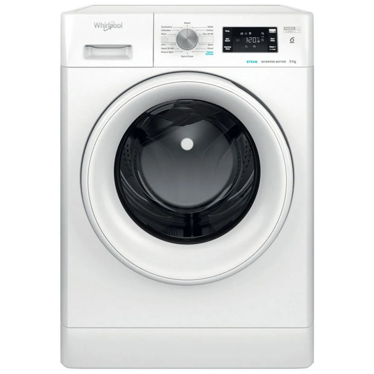 Washer 9kg 1400 Spin White
