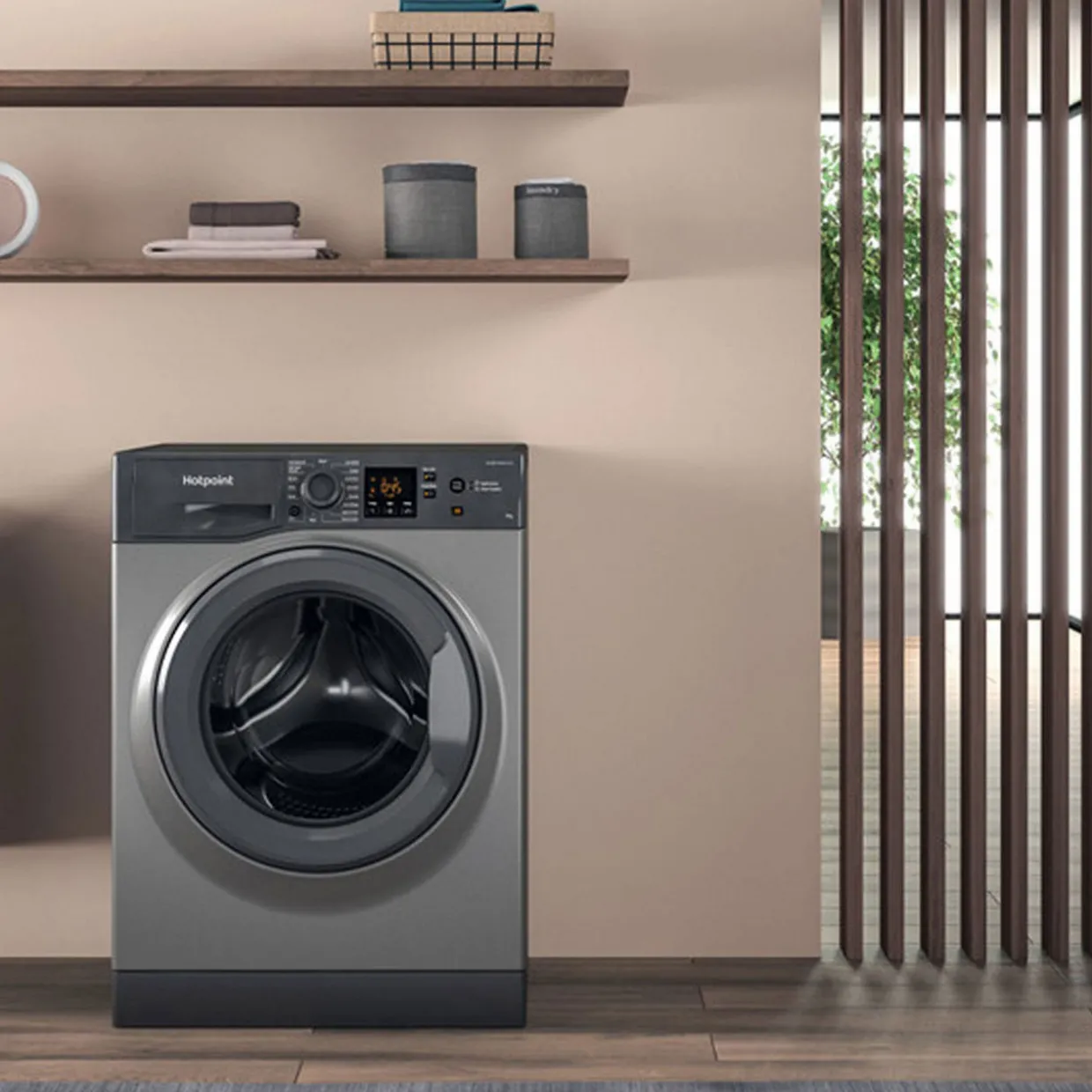 Washer 9kg 1400R PM Graphite