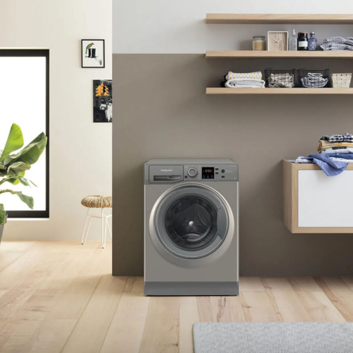 Washer 9kg 1400R PM Graphite