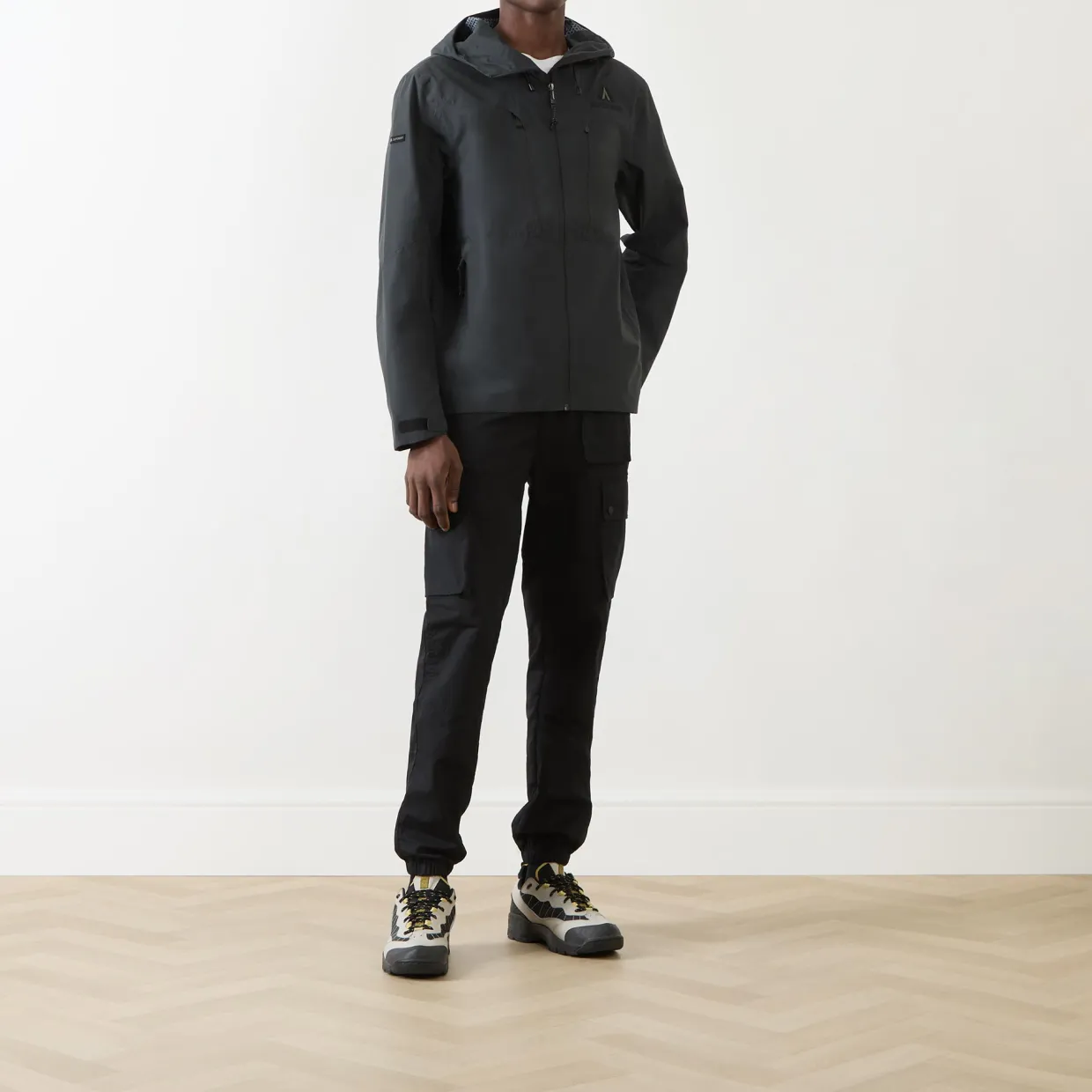 Waterproof Logo Windbreaker