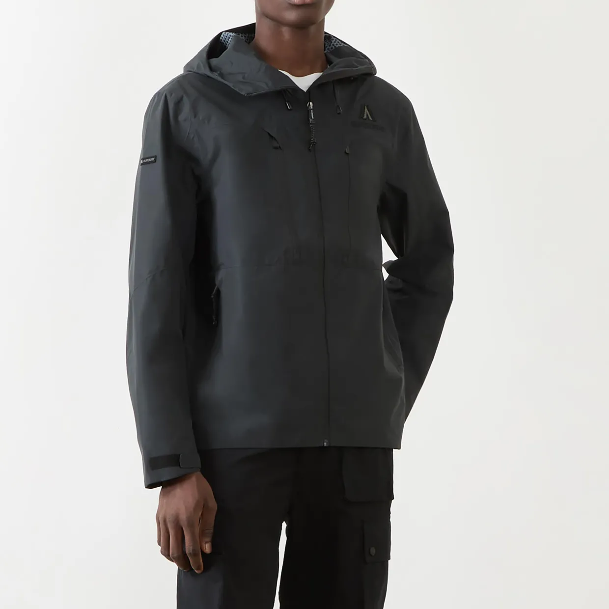 Waterproof Logo Windbreaker